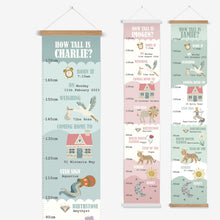 Load image into Gallery viewer, Personalised Height Chart