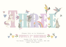 Load image into Gallery viewer, Pretty & Pink Party Invitation