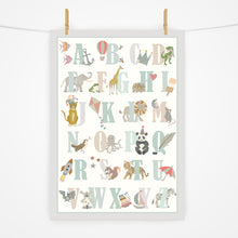 Load image into Gallery viewer, Alphabet Print | Naturals & Greens