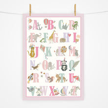 Load image into Gallery viewer, Alphabet Print | Rose Garden
