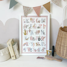 Load image into Gallery viewer, Alphabet Print | Dusty Pinks