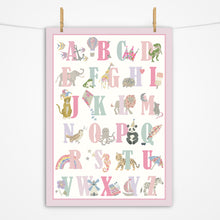 Load image into Gallery viewer, Alphabet Print | Rose Garden