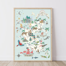 Load image into Gallery viewer, Pirate Treasure Map | Various Colours