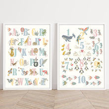 Load image into Gallery viewer, Number Chart Print | Beach Days