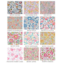 Load image into Gallery viewer, Birthday Card | Liberty Fabric & Gold Glitter