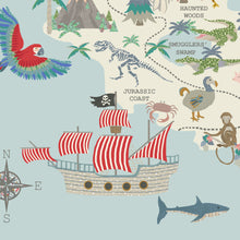 Load image into Gallery viewer, Pirate Treasure Map | Various Colours