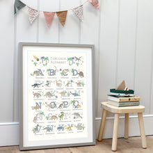 Load image into Gallery viewer, Dinosaur Alphabet | Various Colours