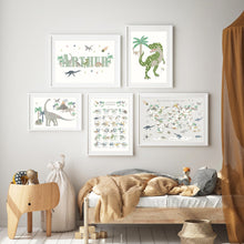 Load image into Gallery viewer, Dinosaur Alphabet | Various Colours