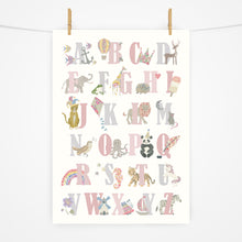 Load image into Gallery viewer, Alphabet Print | Dusty Pinks