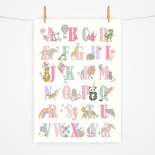 Load image into Gallery viewer, Alphabet Print | Rose Garden