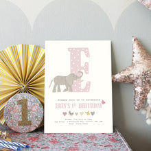 Load image into Gallery viewer, Personalised Animal Themed Party Invitation