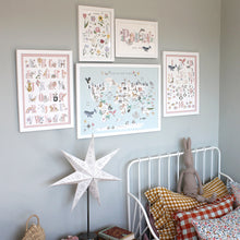 Load image into Gallery viewer, Personalised Under the Sea Name Print | Various Colours