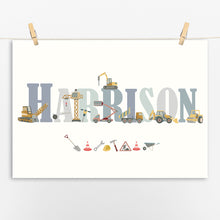 Load image into Gallery viewer, Personalised Digger Name Print