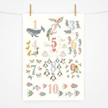 Load image into Gallery viewer, Number Chart Print | Naturally Colourful