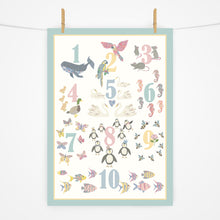 Load image into Gallery viewer, Number Chart Print | Beach Days