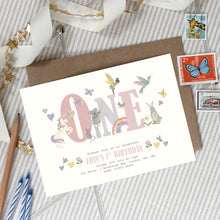 Load image into Gallery viewer, Pretty & Pink Party Invitation