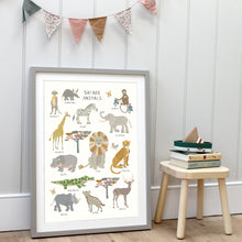 Load image into Gallery viewer, Safari Animals | Fact Sheet