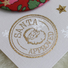 Load image into Gallery viewer, Christmas Badge - Santa's Nice List Approved