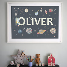 Load image into Gallery viewer, Personalised Space Name Print