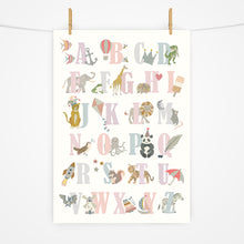 Load image into Gallery viewer, Alphabet Print | Peaches & Pinks
