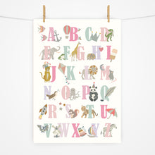 Load image into Gallery viewer, Alphabet Print | Rose Garden