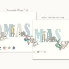 Load image into Gallery viewer, Personalised Animal Name Print | Various Colours