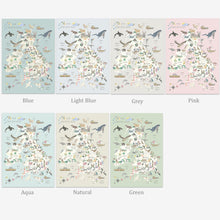 Load image into Gallery viewer, UK Map | Floral Edition | Various Colours