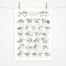 Load image into Gallery viewer, Dinosaur Alphabet | Various Colours