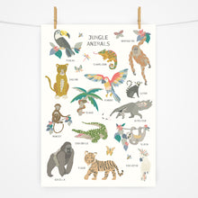 Load image into Gallery viewer, Jungle Animals | Fact Sheet