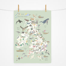 Load image into Gallery viewer, UK Map | Floral Edition | Various Colours