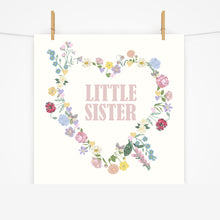 Load image into Gallery viewer, Little Sister Heart Wreath | Print