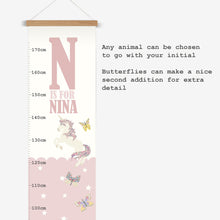 Load image into Gallery viewer, Animal and Initial Height Chart | Personalised