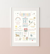 Load image into Gallery viewer, New Baby Print | Various Colours