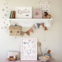Load image into Gallery viewer, Personalised Under the Sea Name Print | Various Colours