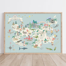 Load image into Gallery viewer, Neverland Map | Various Colours