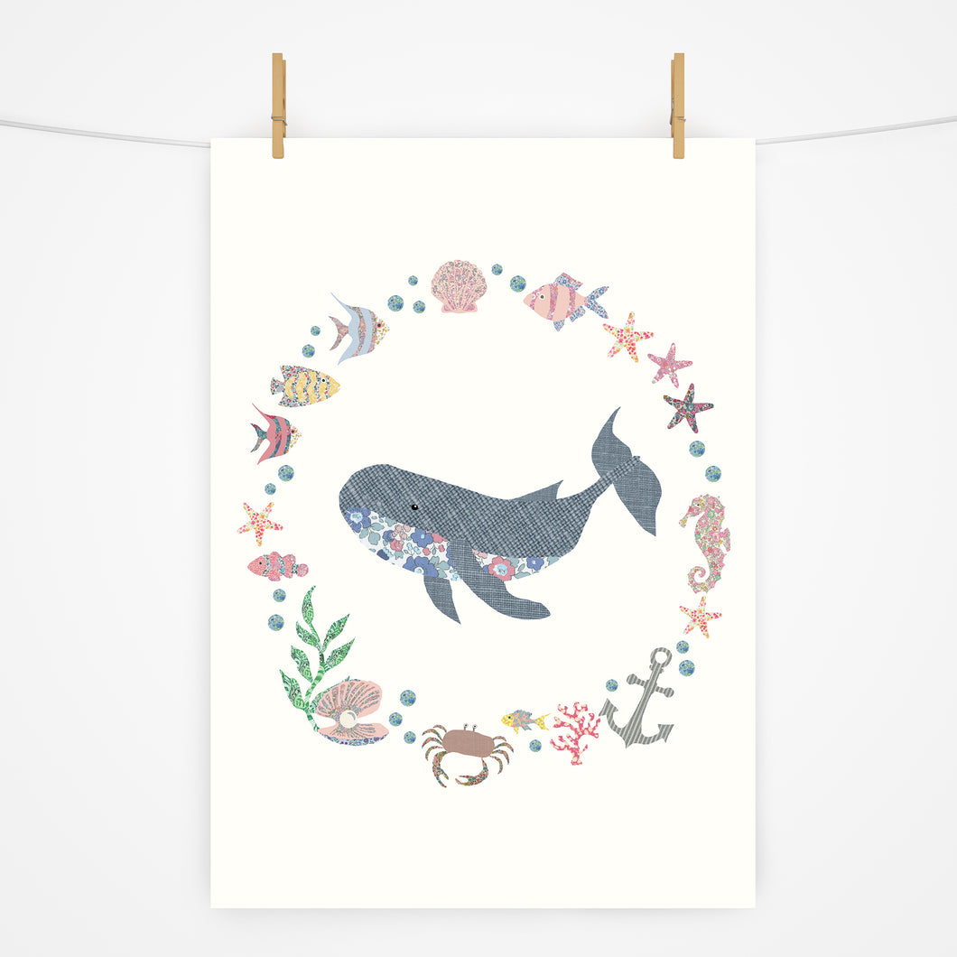 Under the Sea - Blue Whale | Print