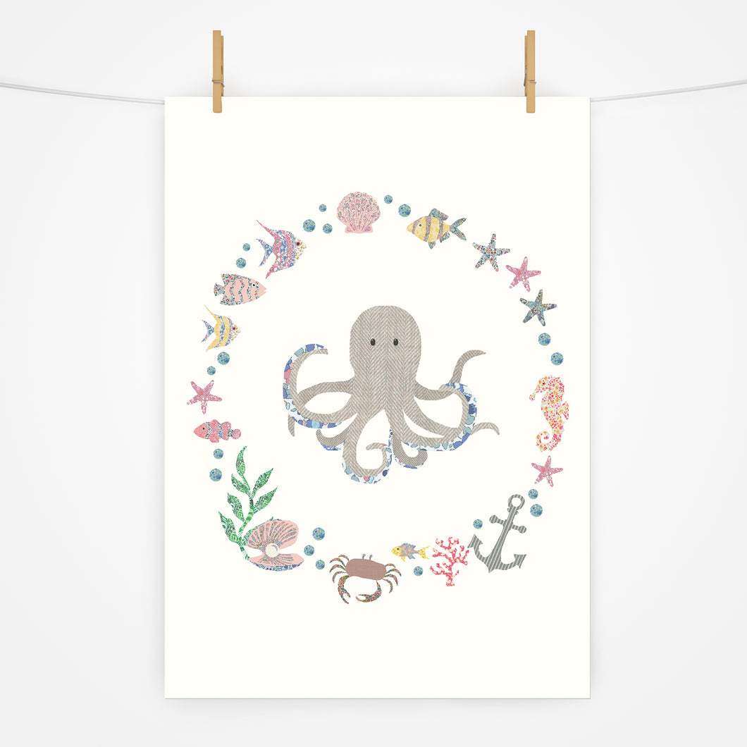Under the Sea - Octopus | Print