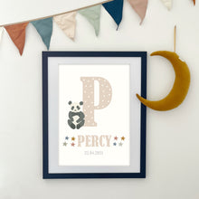 Load image into Gallery viewer, Personalised Initial Print | Stars | Various Colours
