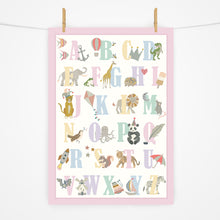 Load image into Gallery viewer, Alphabet Print | Rainbow Pastels
