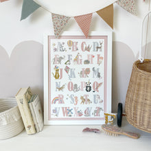 Load image into Gallery viewer, Alphabet Print | Dusty Pinks
