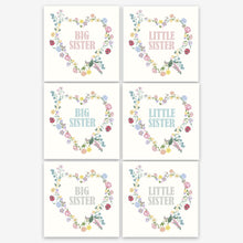 Load image into Gallery viewer, Little Sister Heart Wreath | Print
