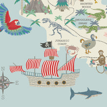 Load image into Gallery viewer, Pirate Treasure Map | Various Colours

