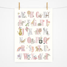 Load image into Gallery viewer, Alphabet Print | Dusty Pinks
