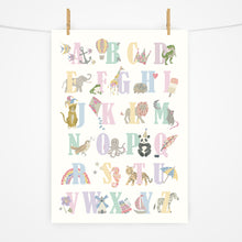 Load image into Gallery viewer, Alphabet Print | Rainbow Pastels
