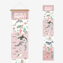 Load image into Gallery viewer, Under the Sea Height Chart | Personalised
