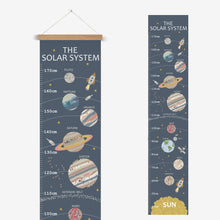Load image into Gallery viewer, Solar System Height Chart
