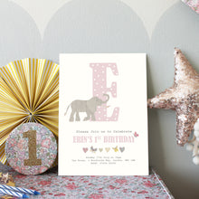 Load image into Gallery viewer, Personalised Animal Themed Party Invitation
