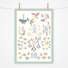Load image into Gallery viewer, Number Chart Print | Beach Days
