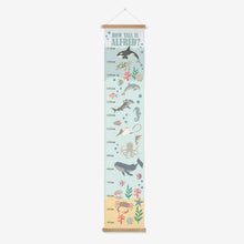 Load image into Gallery viewer, Under the Sea Height Chart | Personalised
