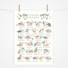 Load image into Gallery viewer, Dinosaur Alphabet | Various Colours

